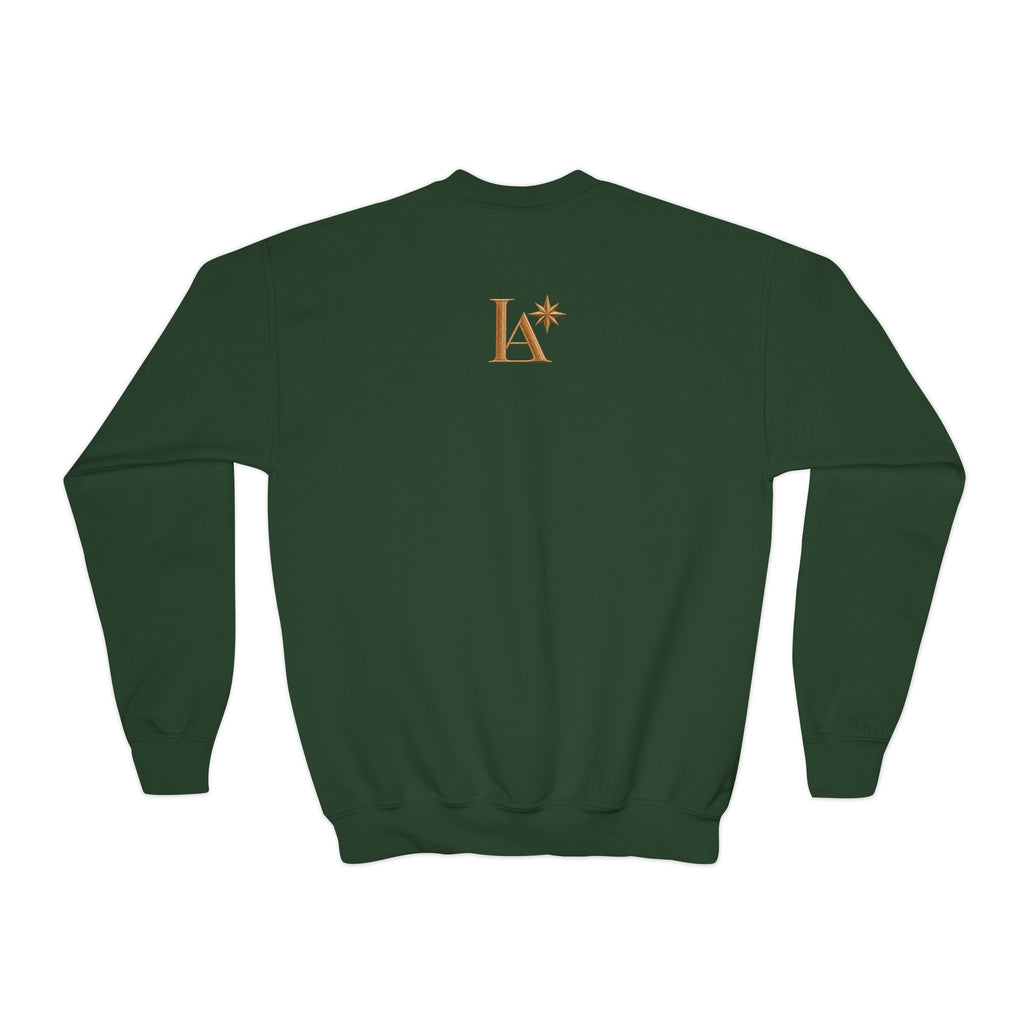 Nwèl Lakay Youth Christmas Crewneck Sweatshirt