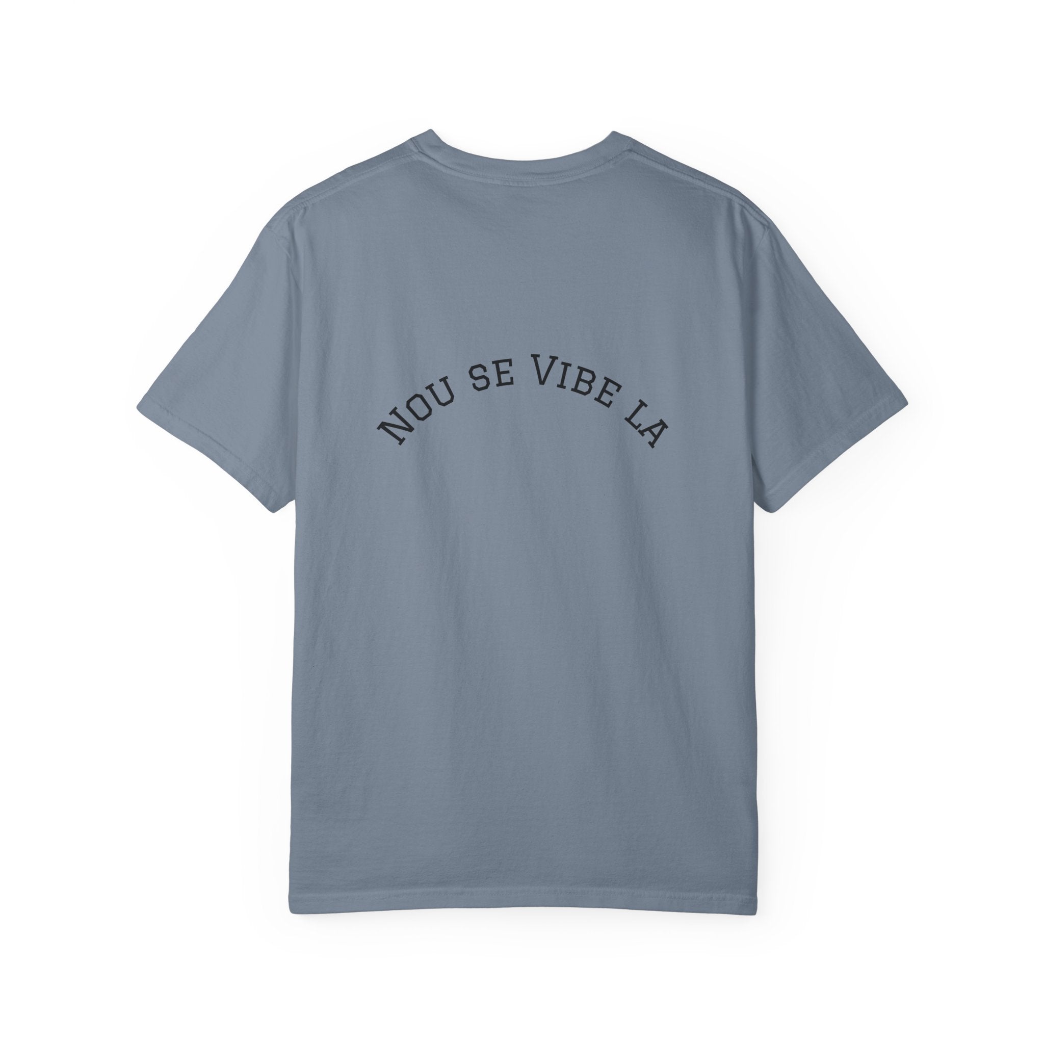 Nou Se Vibe La Haiti T-Shirt — Haitian Map, Palm & Drum Tee