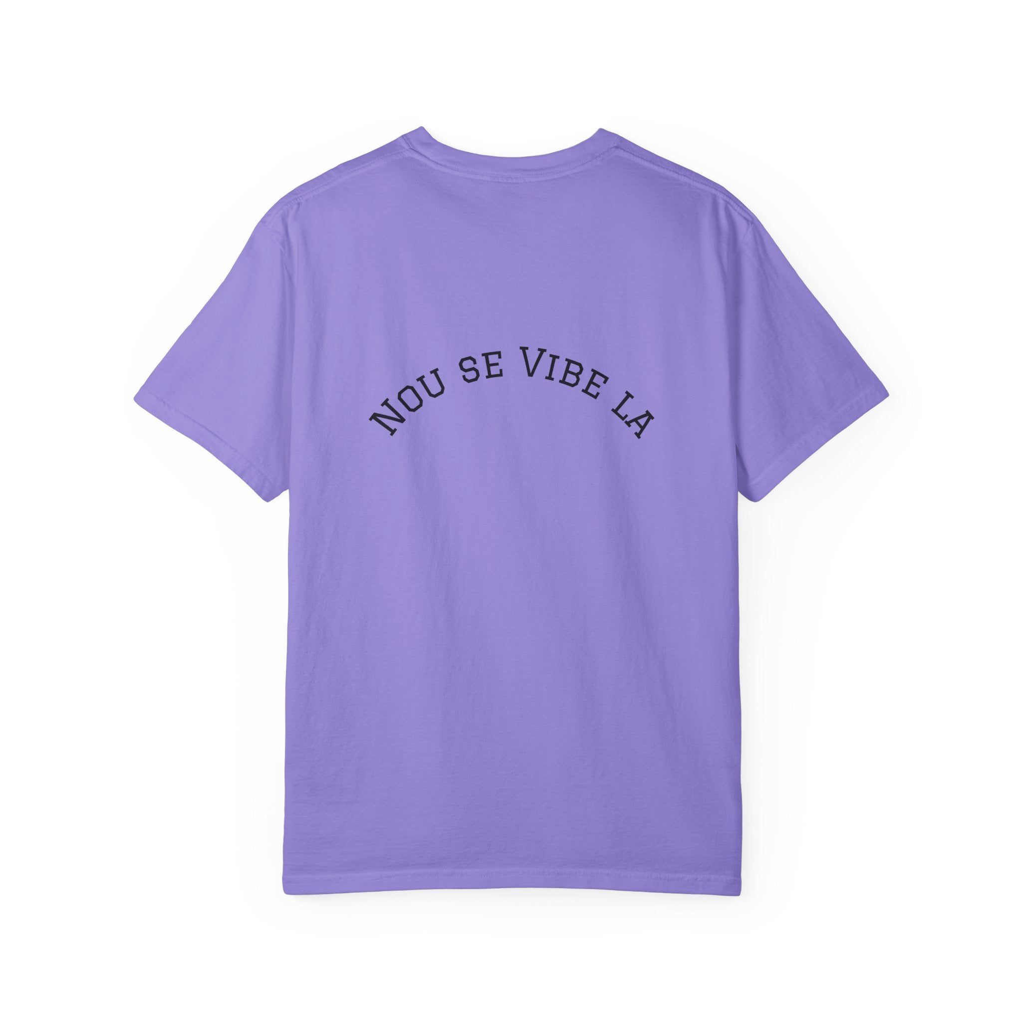 Nou Se Vibe La Haiti T-Shirt — Haitian Map, Palm & Drum Tee