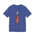 African Woman Graphic Tee — Cultural Silhouette