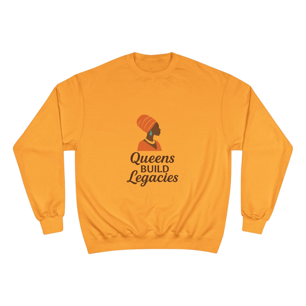 Champion Sweatshirt with Empowering Message | Queens Build Legacies | Inspirational Gift, Cozy Apparel for Women, Black History Month, [...]