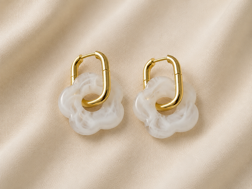 Fleur de Perle Earrings