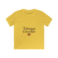 Kids Tee — "Timoun Gwo Rèv" Heart Graphic (Haitian Creole Dream)