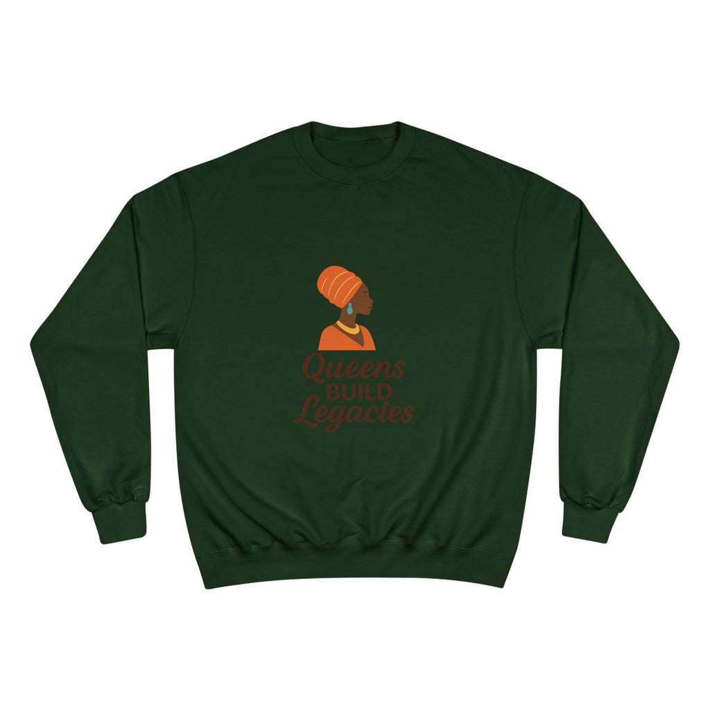 Champion Sweatshirt with Empowering Message | Queens Build Legacies | Inspirational Gift, Cozy Apparel for Women, Black History Month, [...]