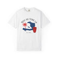 Nou Se Vibe La Haiti T-Shirt — Haitian Map, Palm & Drum Tee