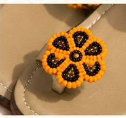 Lakay Fleur Beaded Sandals